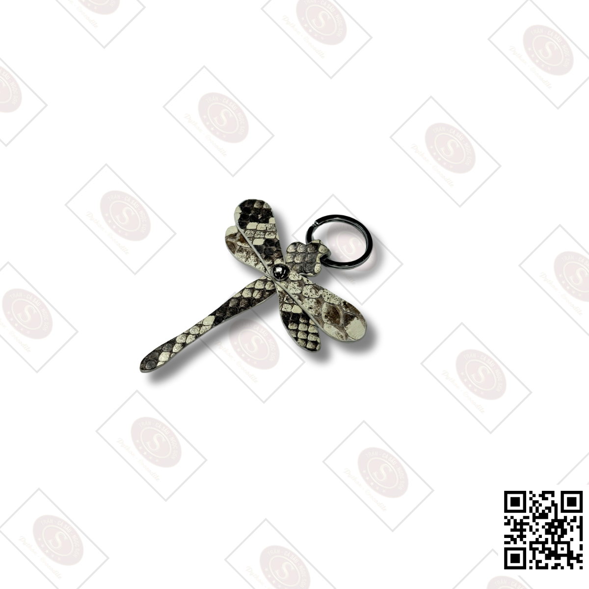 Charm Chuồn Chuồn Ngọc Sơn - The "Lucky Dragonfly" Accessory. - Ảnh 3