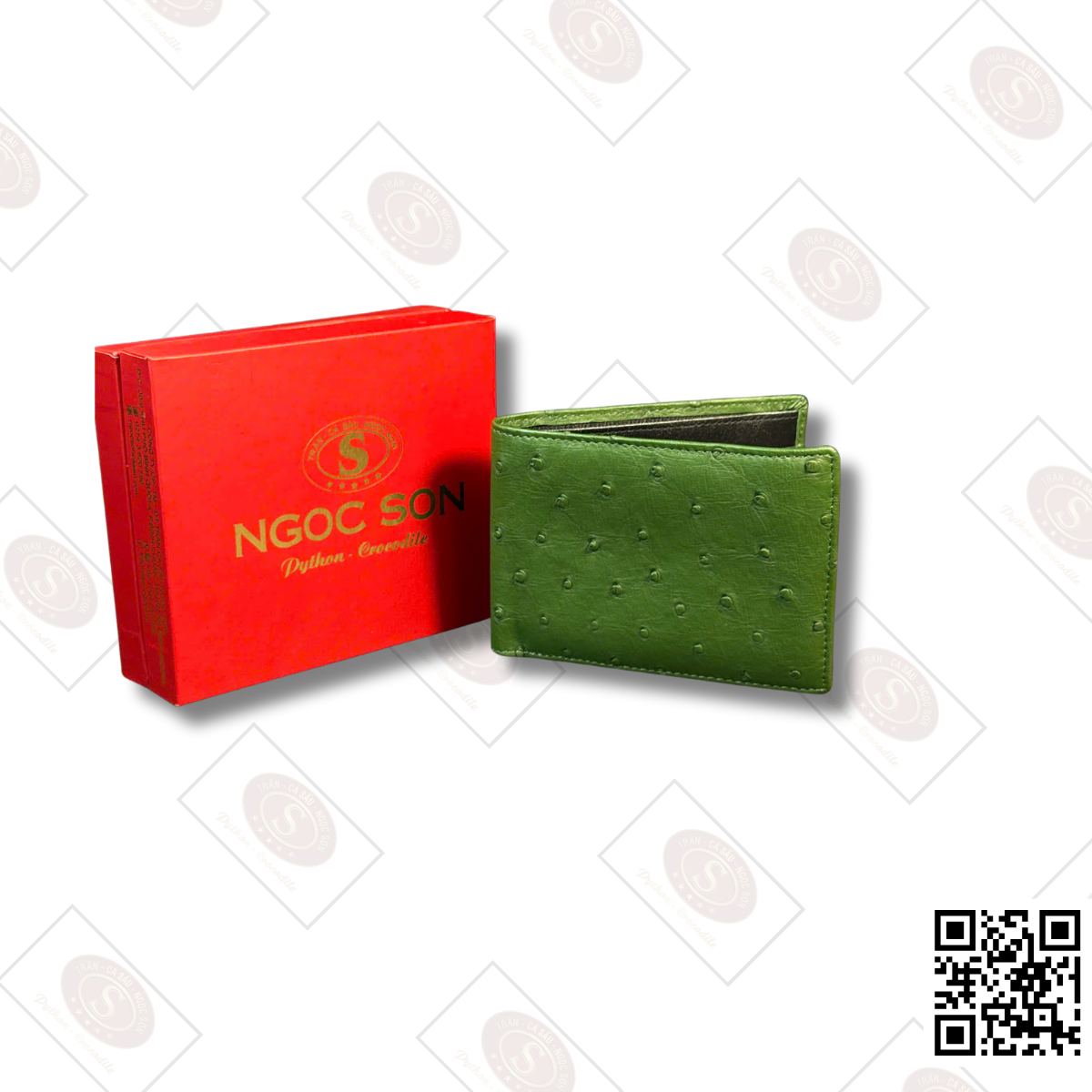 Ví Đà Điểu Ngọc Sơn - The "Pearl Trio" Collection - Ảnh 4