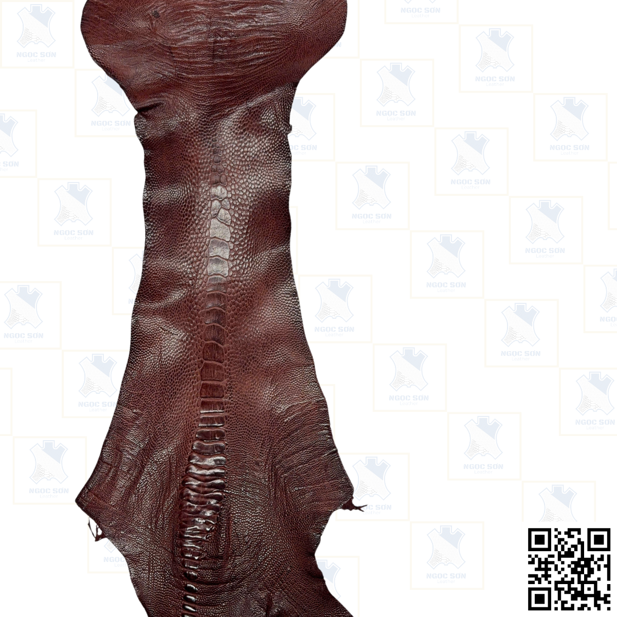 Premium Ostrich Leg Leather. - Ảnh 2