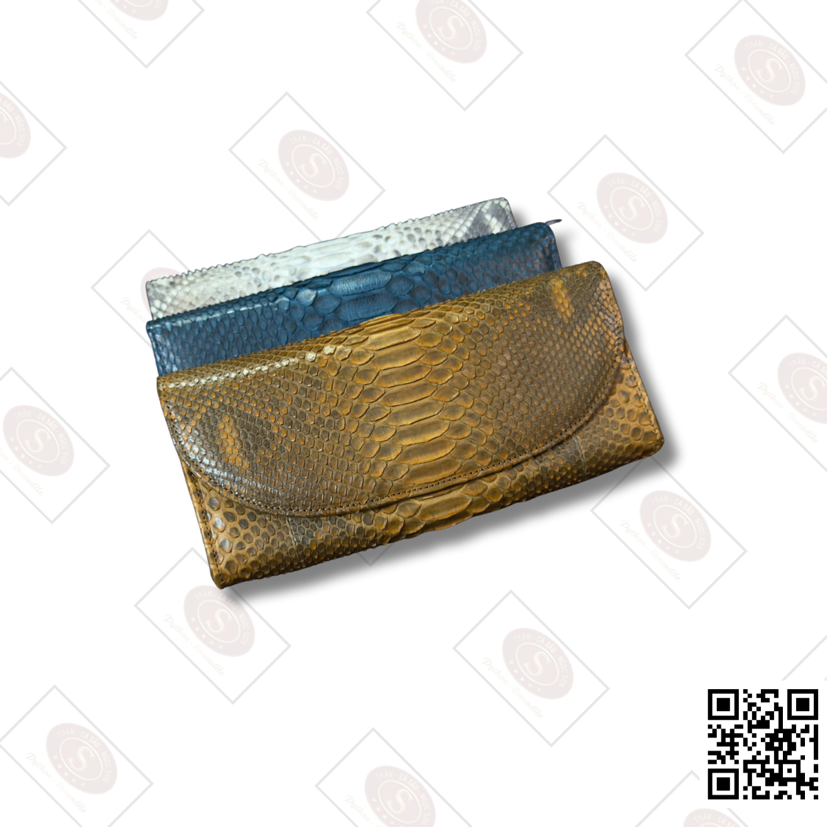 Túi Ví Da Trăn Ngọc Sơn - The "Golden Python" WOC - Ảnh 4