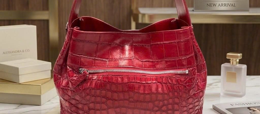 Sức Mạnh Kích Hoạt Tài Lộc Từ Túi Xách Cá Sấu Đỏ Quyền Lực