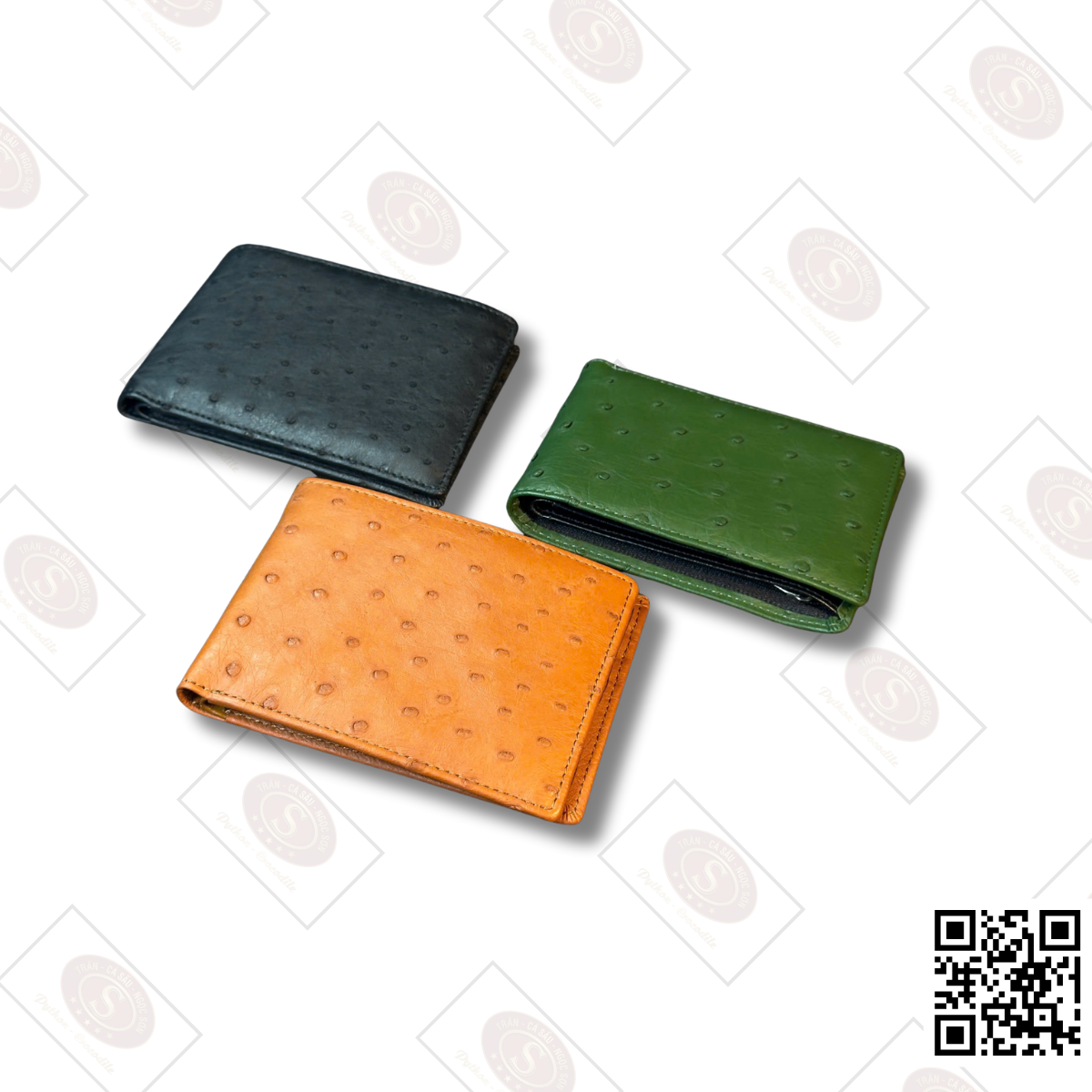 Ví Đà Điểu Ngọc Sơn - The "Pearl Trio" Collection - Ảnh 2