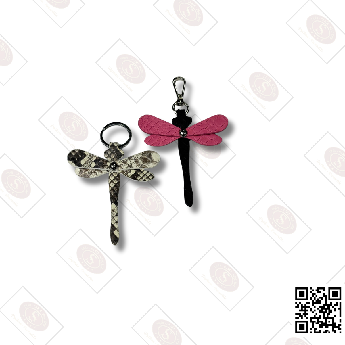 Charm Chuồn Chuồn Ngọc Sơn - The "Lucky Dragonfly" Accessory. - Ảnh 2
