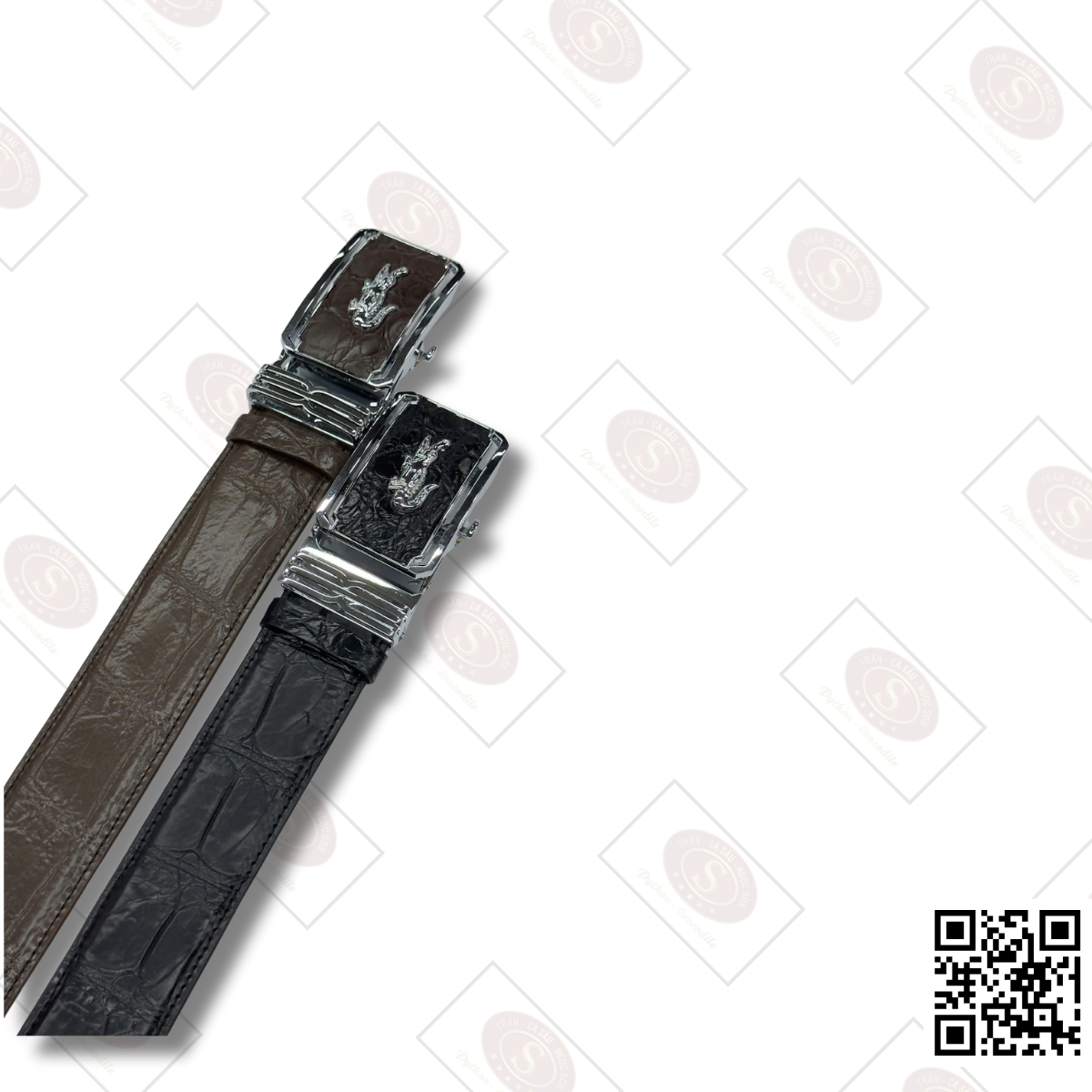 Thắt Lưng Nam Ngọc Sơn - The "Silver King" Collection(Gai liền 4cm) - Ảnh 2