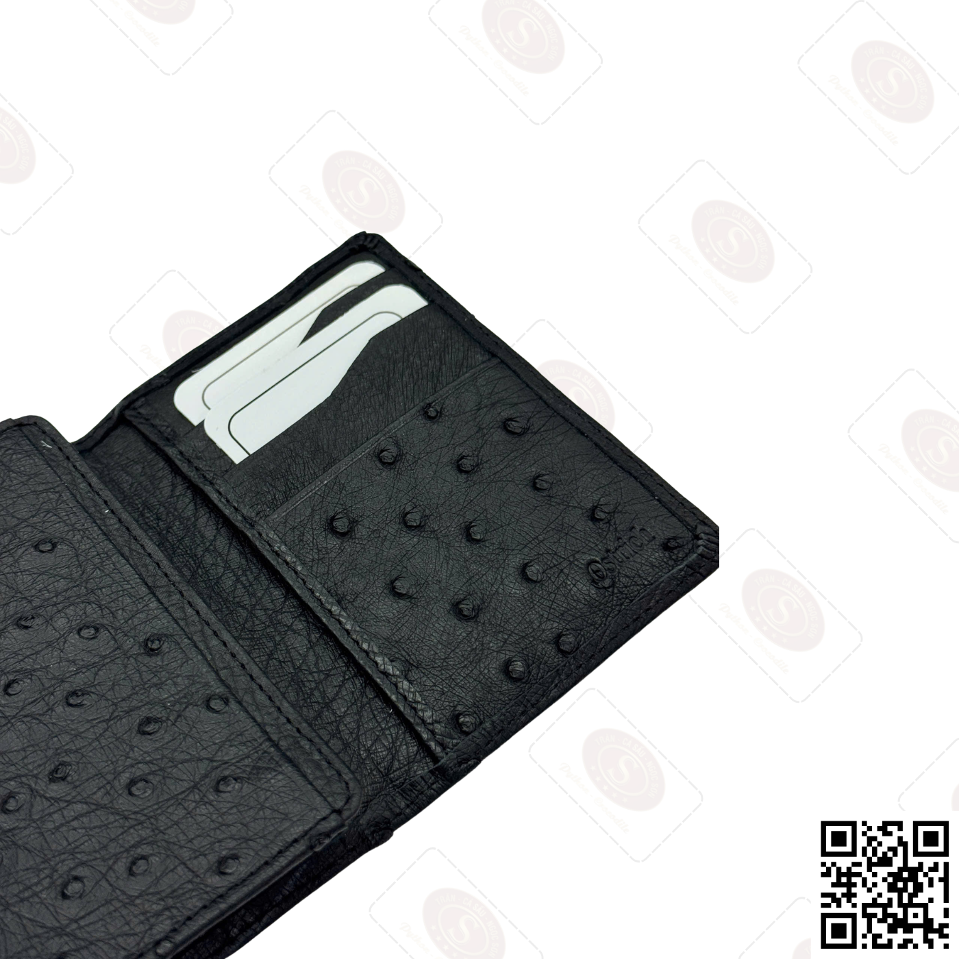 Ví Đựng Thẻ & Namecard Da Đà Điểu – Sự Tối Giản Đầy Quyền Năng - Ảnh 3