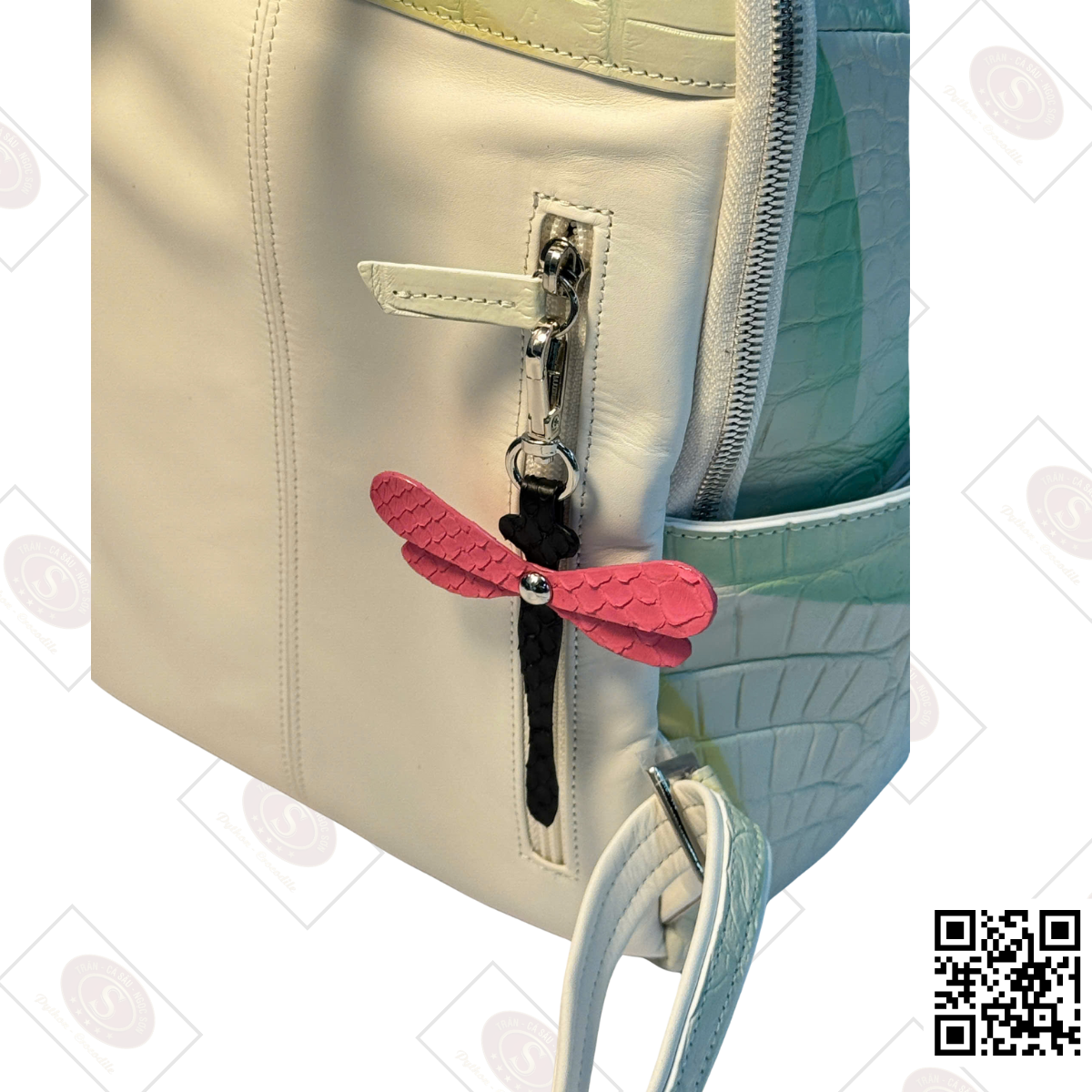 Charm Chuồn Chuồn Ngọc Sơn - The "Lucky Dragonfly" Accessory. - Ảnh 4
