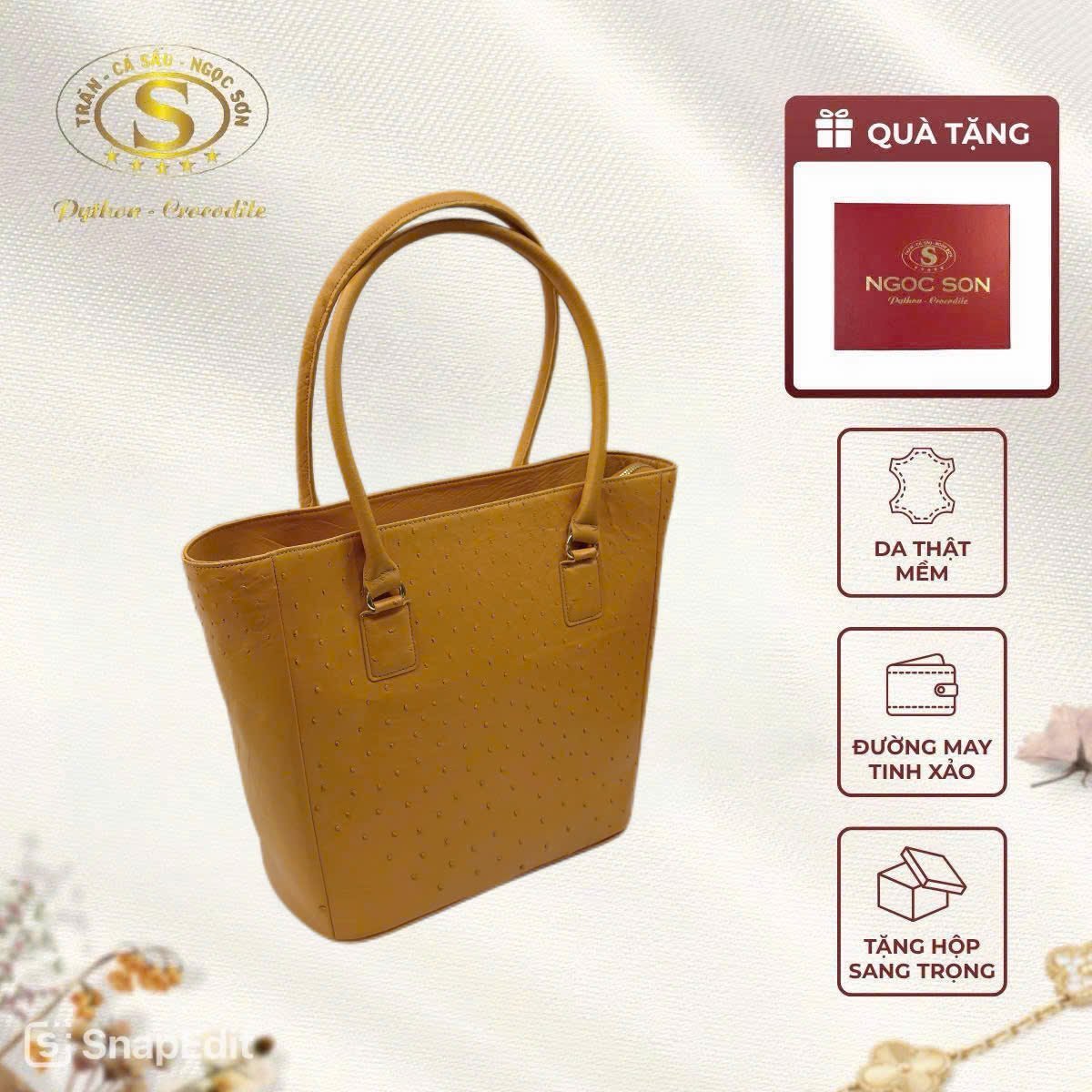 TÚI TOTE DA ĐÀ ĐIỂU - Ảnh 3