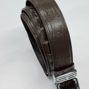 Thắt Lưng Nam Ngọc Sơn - The "Silver King" Collection(Gai liền 4cm)